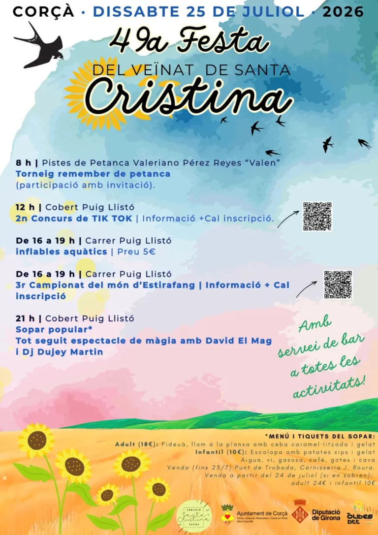 49a Festa del Veïnat de Santa Cristina 2026