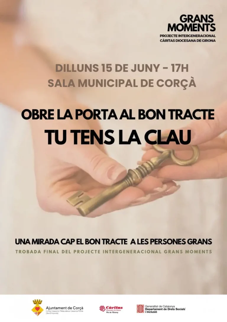 Trobada final del projecte intergeneracional grans moments