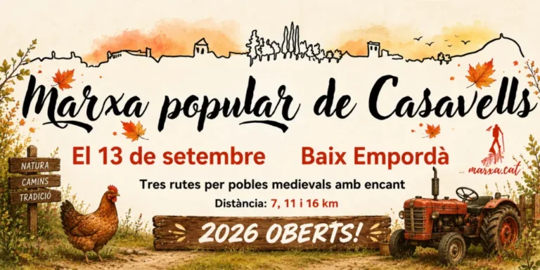 Marxa popular de Casavells 2026