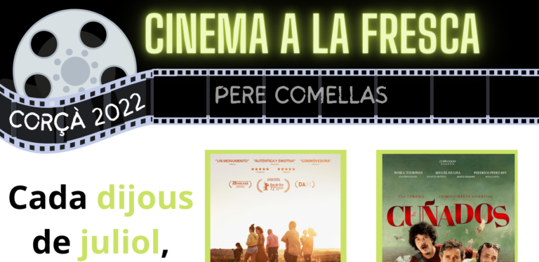 CINEMA A LA FRESCA PERE COMELLAS 2022