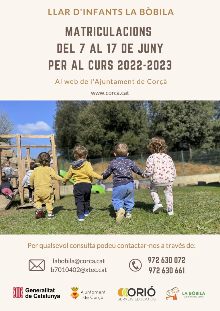LLAR D’INFANTS LA BÒBILA