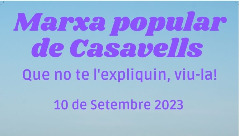 MARXA POPULAR DE CASAVELLS