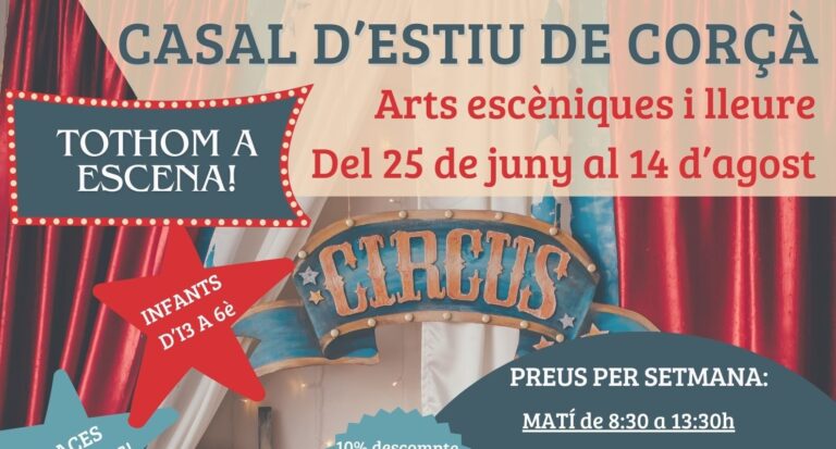 TOTHOM A ESCENA, CASAL D’ESTIU 2025