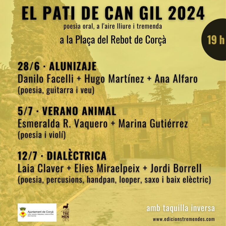 CICLE EL PATI DE CAN GIL 2024