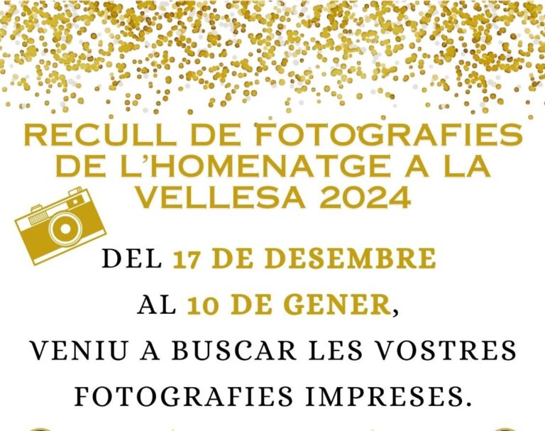 FOTOGRAFIES HOMENATGE A LA VELLESA 2024