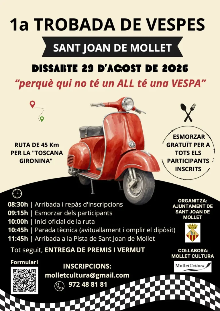 Avituallament de la 1a Trobada de Vespes