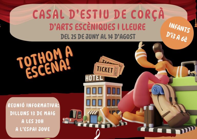 TOTHOM A ESCENA, CASAL D’ESTIU 2024